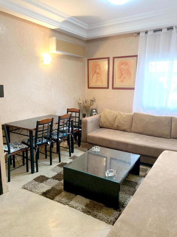 Apartment with 2 bedrooms in Casablanca with wonderful city view enclosed garden and WiFi 10 km from the beach