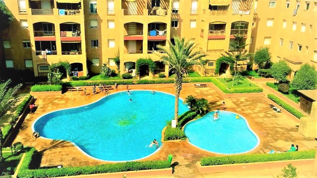 Apartment with 2 bedrooms in mohammedia with shared pool enclosed garden and WiFi 300 m from the beach