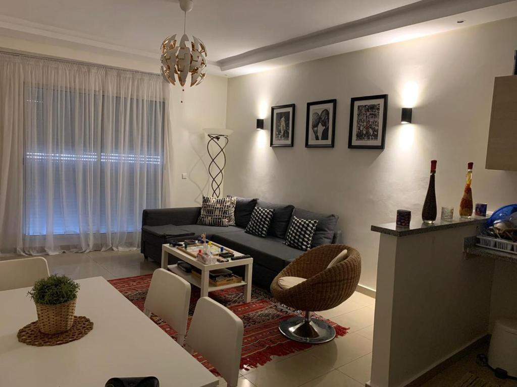 appartement 50 m2 en plein centre ville de casablanca WIFI disponible