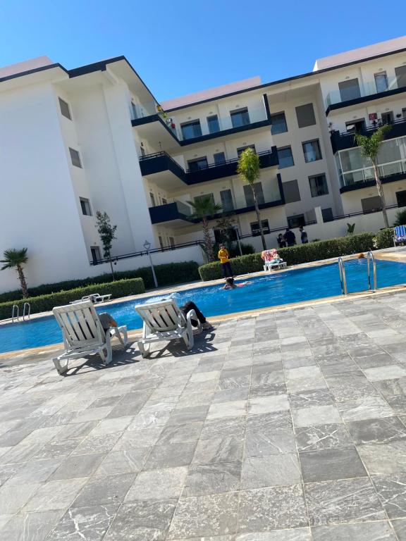 Bouznika - Résidence Les Jardin Cherrat - accès plage à pieds - vue sur mer image 1