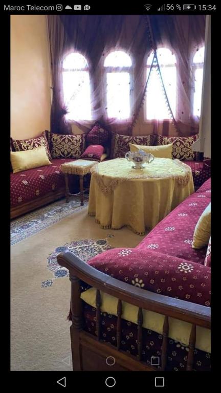 Furnished and equipped apartments for families and foreigners شقق مفروشة ومجهزة للكراء اليومي والشهري عائلات و الاجانب و عمل و بمدينة أسفي image 4