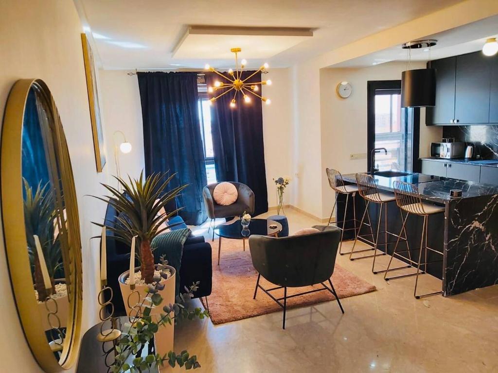 Luxueux appartement entre Gueliz et l'Hivernage avec WIFI