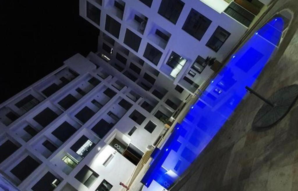 TheSuites AGADIR BAY apartments balcony.pool&park image 7