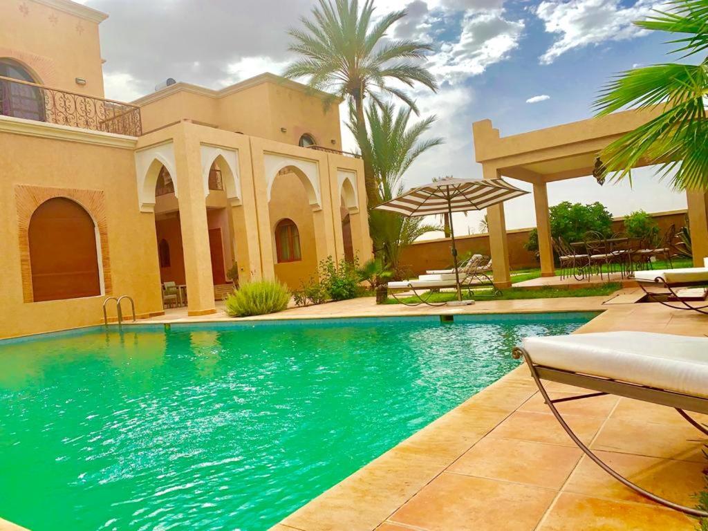 Villa with 4 bedrooms in Marrakech with wonderful mountain view private pool enclosed garden