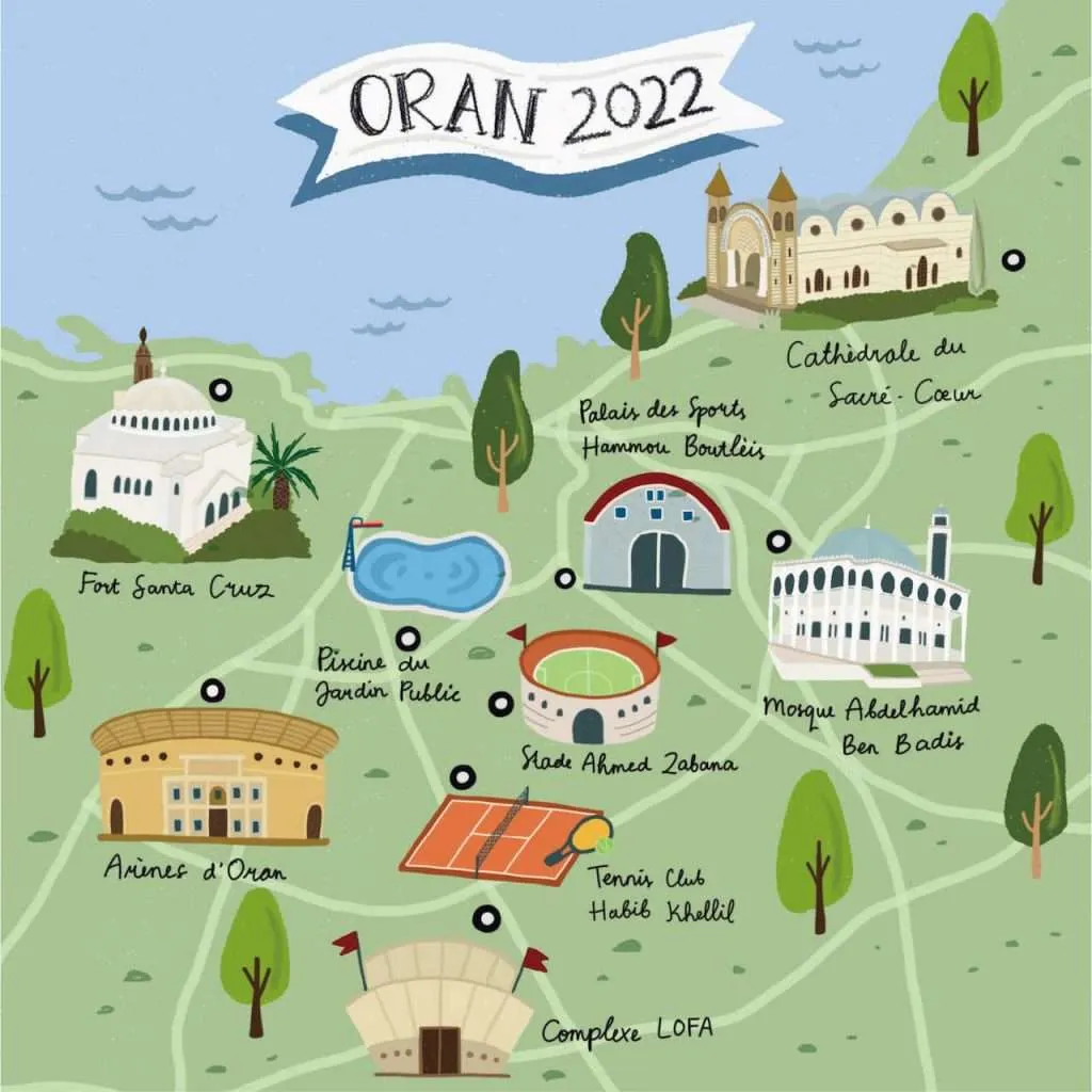 oran map